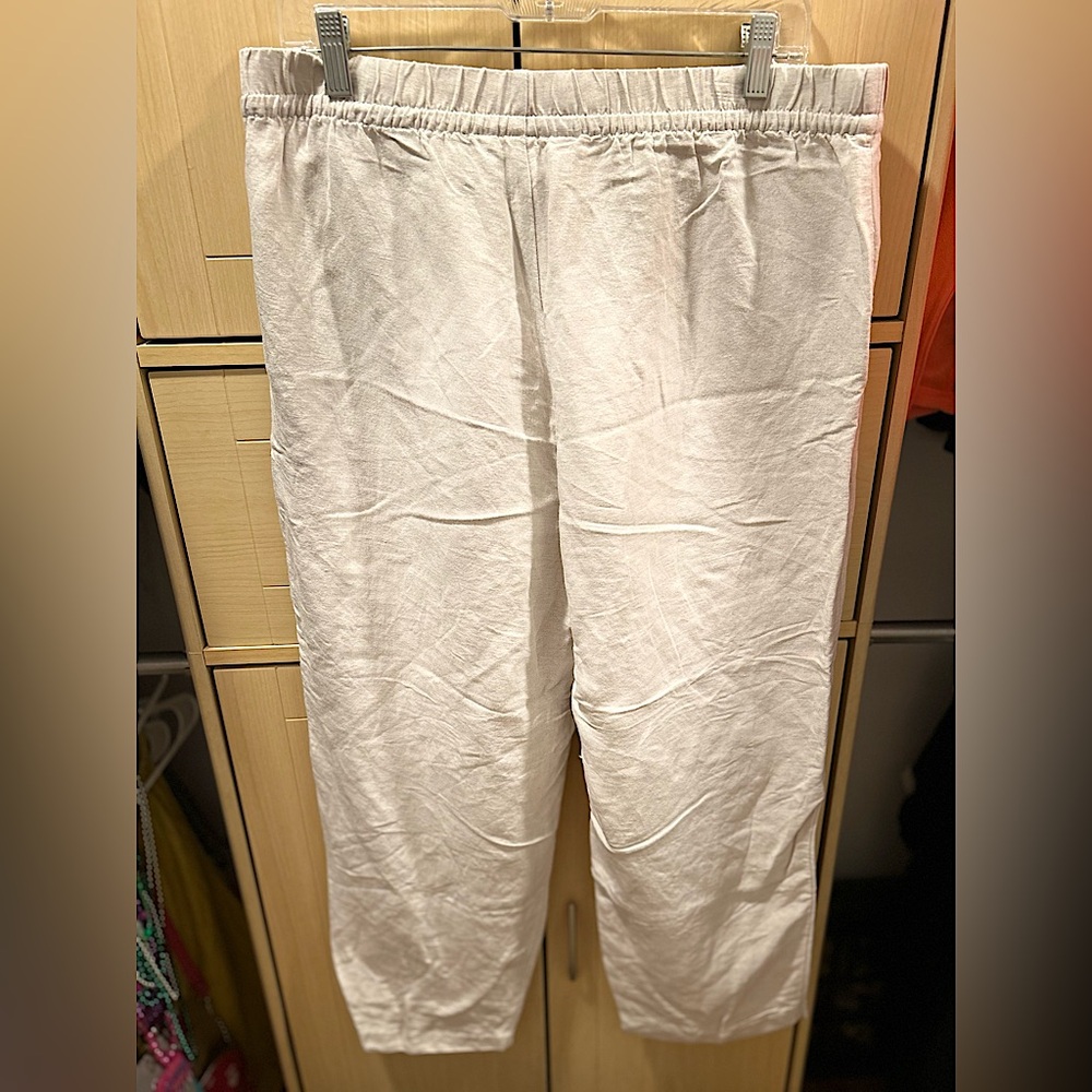 H&M large white pants